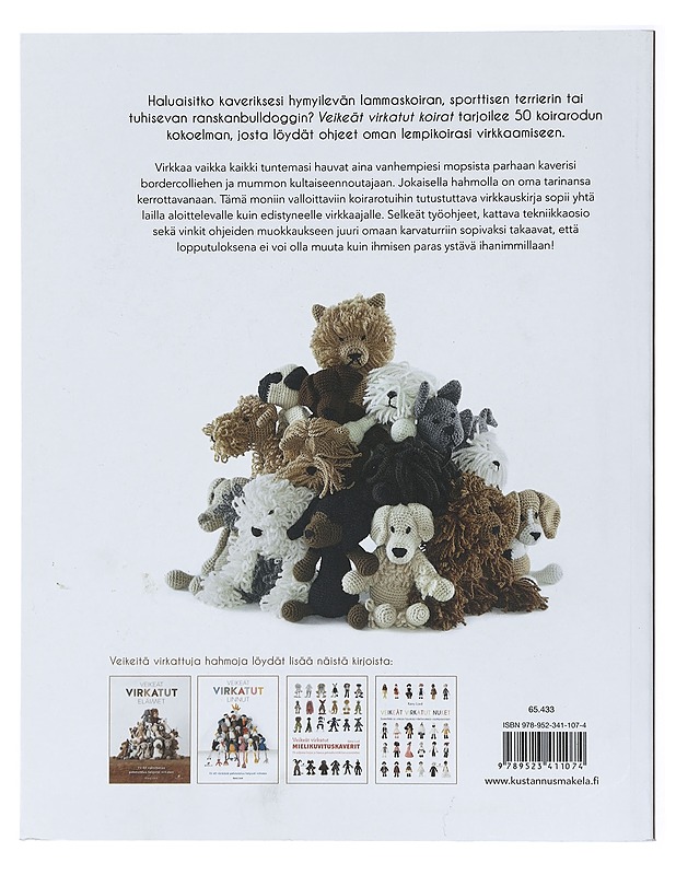Veikeät virkatut koirat : 50 koirarotua virkatussa asussa - Lord, Kerry - Käsityökirjat - 10105417021 - 1