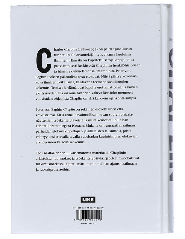 Chaplin - Bagh, Peter von - Historiakirjat - 10105417061 - 1