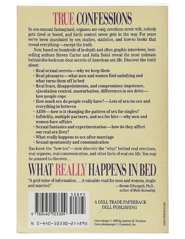 What Really Happens in Bed - Carter, Steven - Tietokirjat - 10105417077 - 1