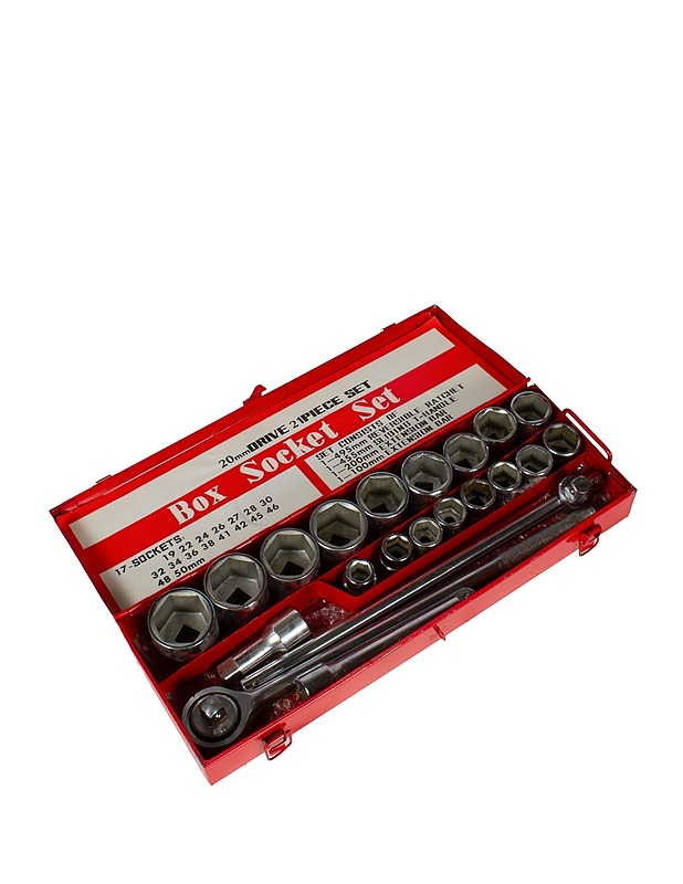 Hylsyavainsarja, 21-osainen - Muut urheiluvälineet ja vapaa-aika - 10105417092 - 1