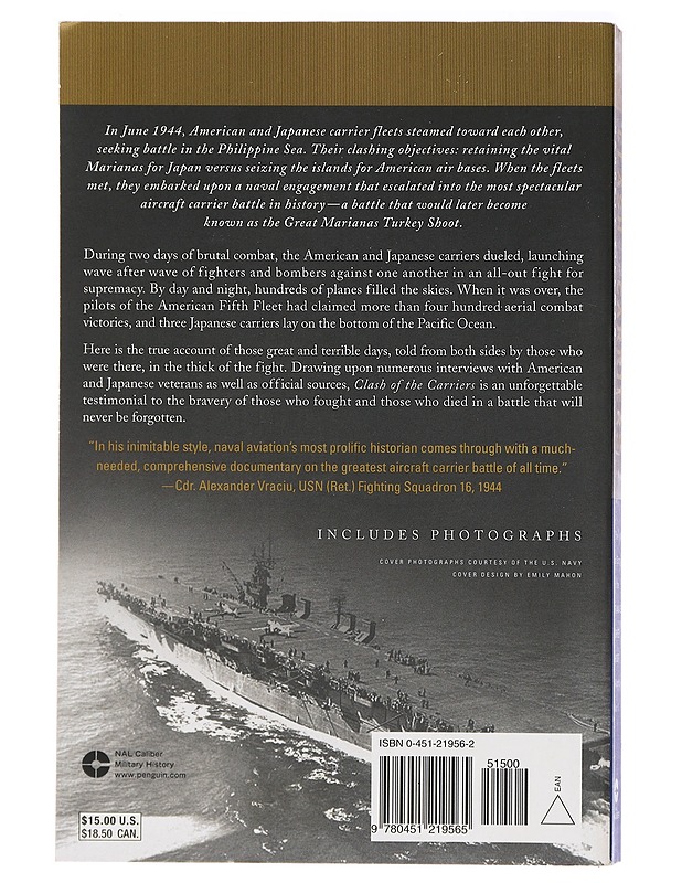 Clash of the Carriers: The True Story of the Marianas Turkey Shoot of World War II - Tillman, Barrett - Tietokirjat - 10105417087 - 1