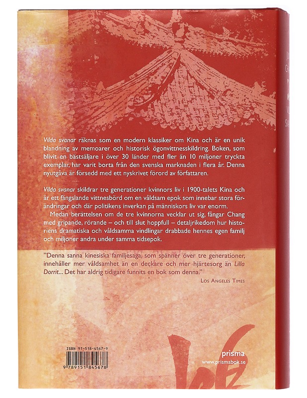 Vilda svanar / tre döttrar av Kina - Chang, Jung - Elämäkerrat ja muistelmat - 10105417100 - 1