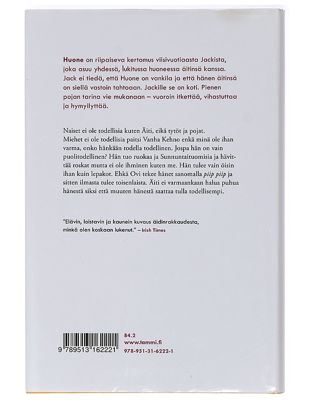 Huone - Donoghue, Emma - Romaanit ja novellit - 10105417143 - 1