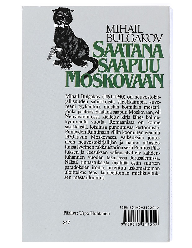 Saatana saapuu Moskovaan - Bulgakov, Mihail - Romaanit ja novellit - 10105417146 - 1