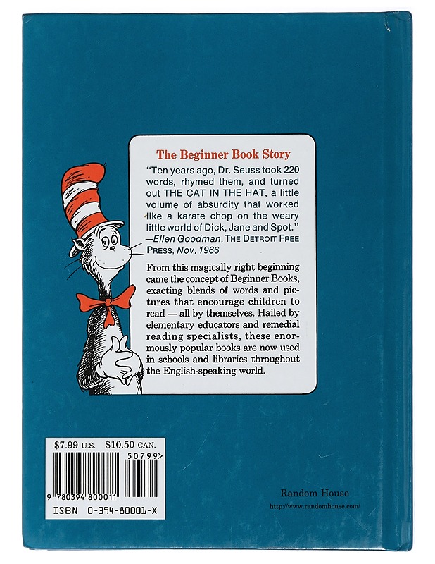 The cat in the hat - Seuss - Lastenkirjat - 10105417149 - 1