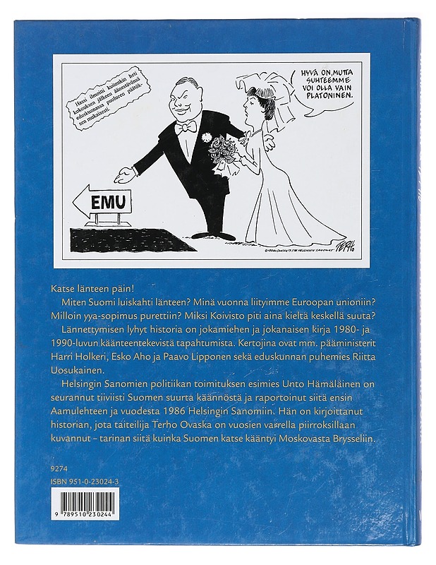 Lännettymisen lyhyt historia - Hämäläinen, Unto - Historiakirjat - 10105417154 - 1