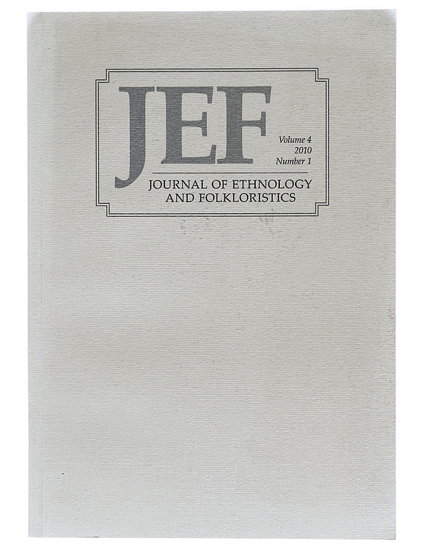 JEF Journal of ethnology and folkloristics - Tietokirjat ja oppaat - 10105417215 - 0