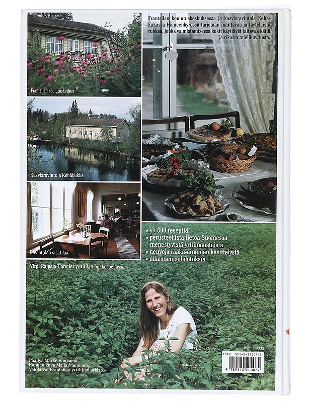 Frantsilan yrttitilan kasviskeittokirja - Raipala-Cormier, Virpi - Ruokakirjat - 10105417211 - 1