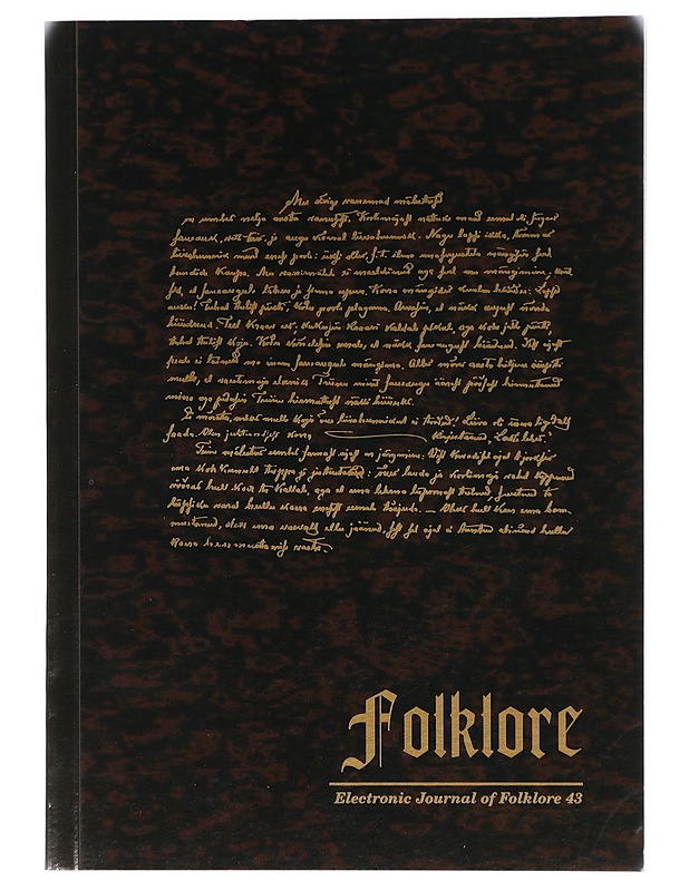 Folklore . Electronic Journal of Folklore. Do you see what I see? - Tietokirjat ja oppaat - 10105417232 - 0