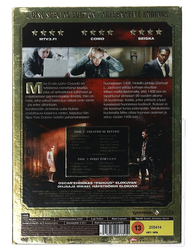 1408 - DVD - DVD-elokuvat - 10105417218 - 1