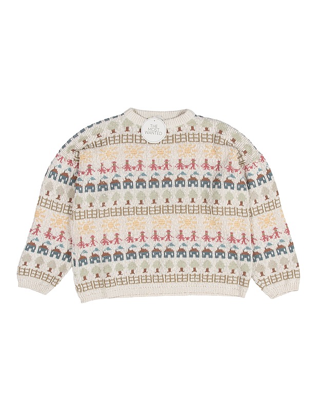 Kuviollinen neulepaita - The Most Wanted vaatteet ja asusteet - 10105417239 - 0