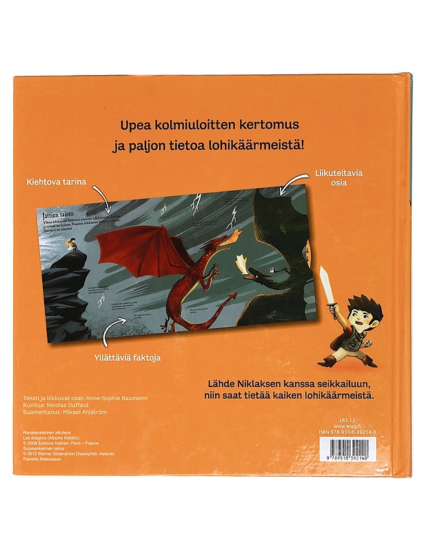 Lohikäärmeiden maassa - Baumann, Anne-Sophie - Lastenkirjat - 10105417231 - 1