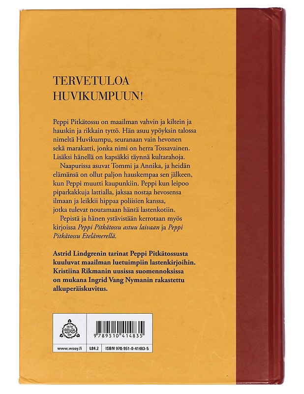 Peppi Pitkätossu - Lindgren, Astrid - Lastenkirjat - 10105417247 - 1