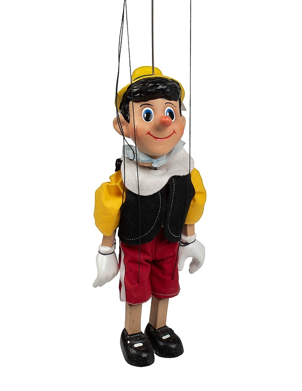 Iso Pinocchio-marionetti - Lasten lelut - 10105417277 - 1