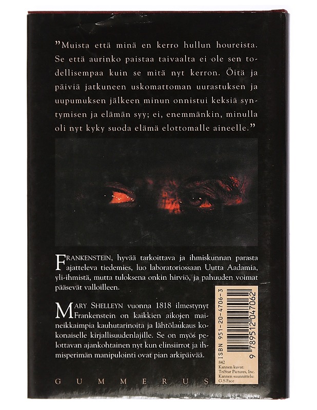 Frankenstein : uusi Prometheus - Shelley, Mary - Fantasia- ja scifi - 10105417315 - 1