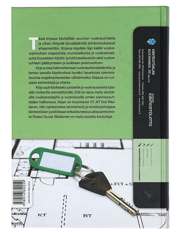 Asunnon vuokraus : laki ja käytännöt - Essi Rikalainen - Tietokirjat ja oppaat - 10105417360 - 1