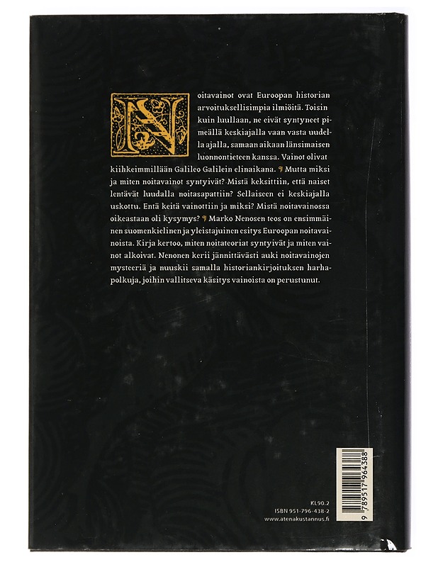 Noitavainot Euroopassa : myytin synty - Marko Nenonen - Historiakirjat - 10105417362 - 1