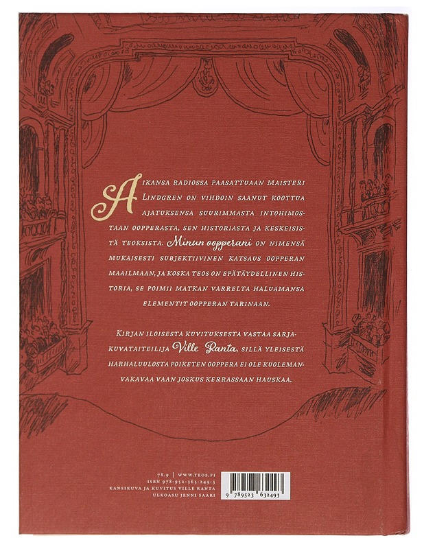 Minun oopperani : epätäydellinen historia - Lindgren, Minna - Historiakirjat - 10105417375 - 1