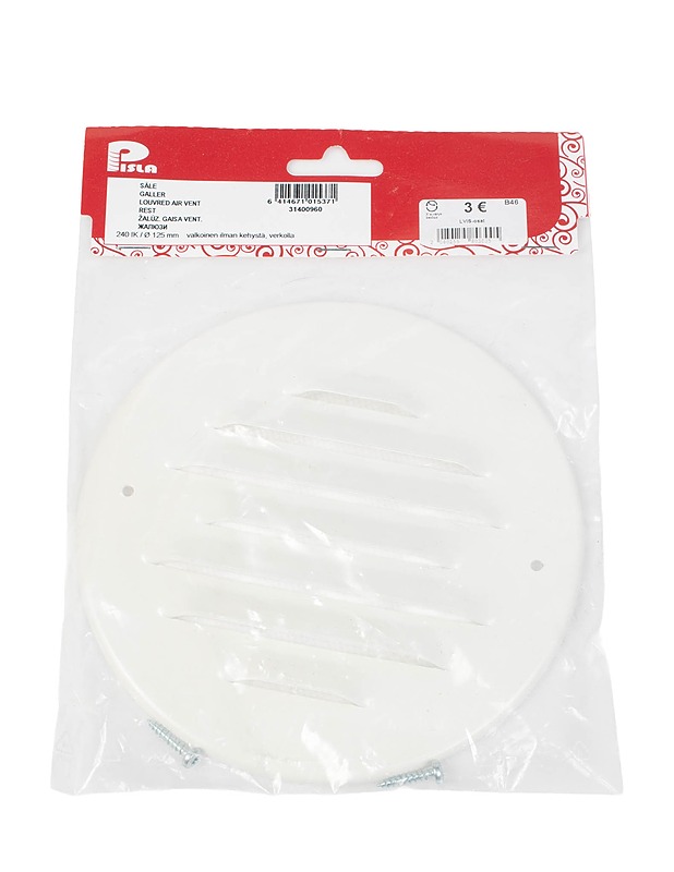 PISLA ilmaventtiili - Rakennustarvikkeet - 10105417466 - 0