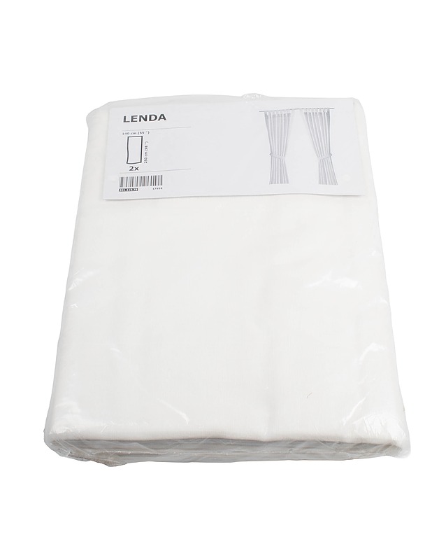 IKEA Lenda lenkkiverho, 140 x 250 cm, 2 kpl - Verhot ja kapat - 10105417472 - 0