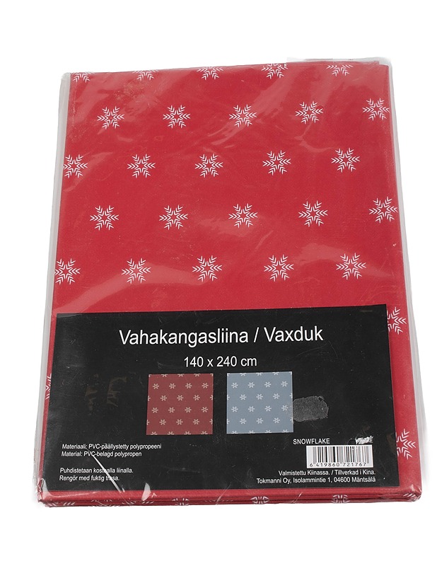 TOKMANNI Snowflake vahakangasliina, 140 x 240 cm - Joulutuotteet - 10105417510 - 0