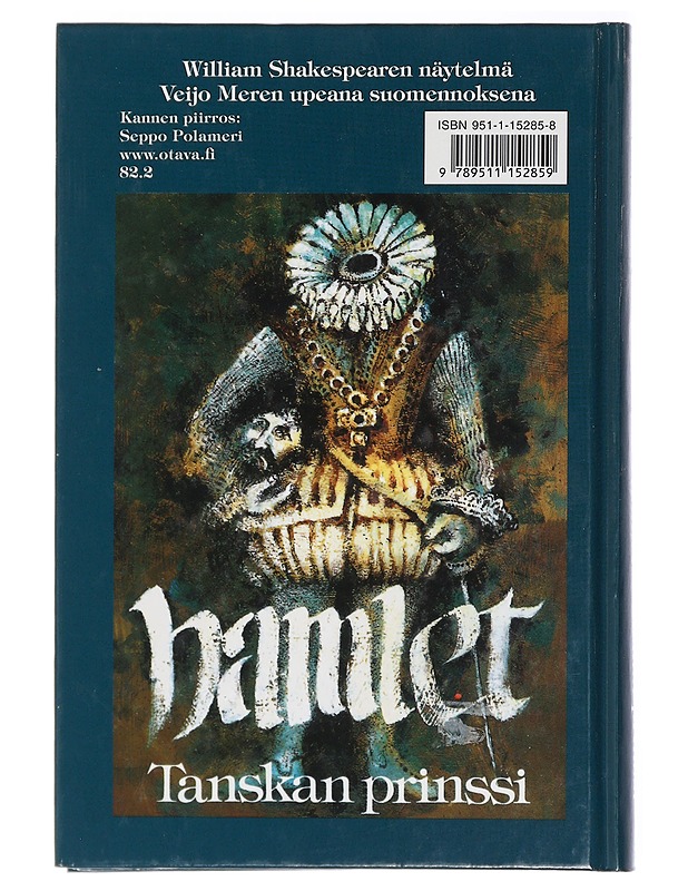 Hamlet, Tanskan prinssi - Shakespeare, William - Runot ja näytelmät - 10105417521 - 1
