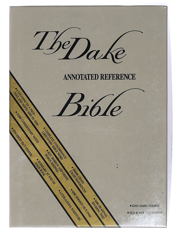 The Dake Annotated Reference Bible - Harrastekirjat - 10105417600 - 0