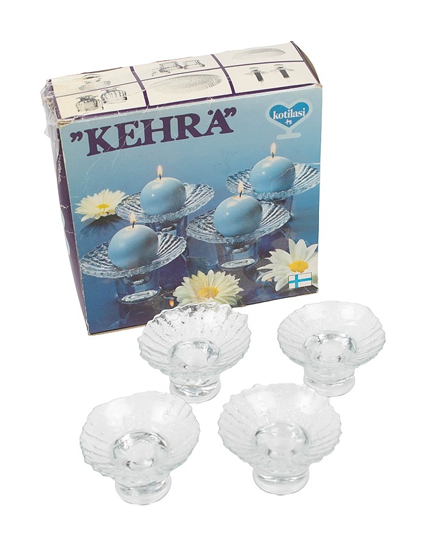 KOTILASI Kehrä kynttilänjalat, 4kpl - Kynttilänjalat - 10105417570 - 0