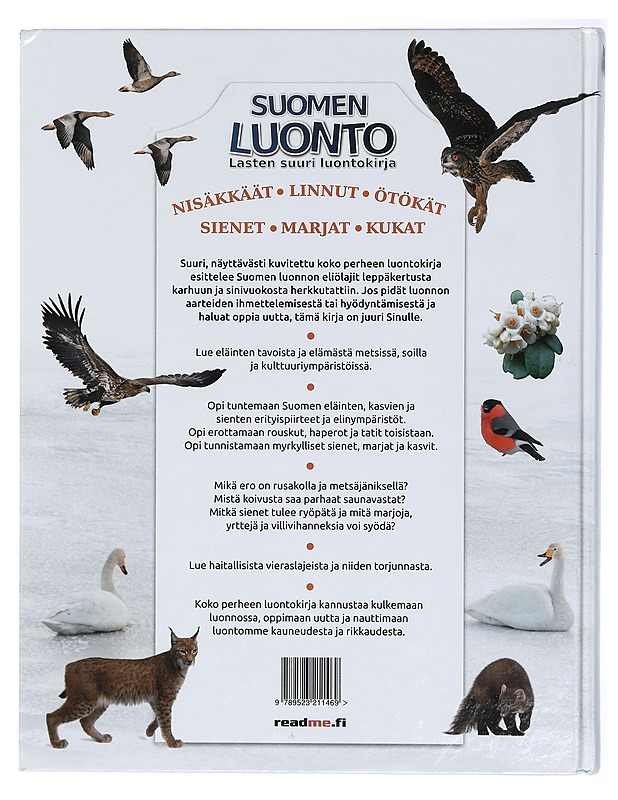 Suomen luonto : lasten suuri luontokirja - Viljami Ovaskainen - Lastenkirjat - 10105417565 - 1