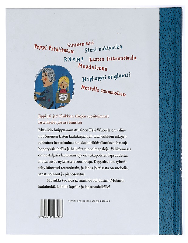 Suomen lasten laulukirja - Wuorela, Essi - Musiikki- ja elokuvakirjat - 10105417569 - 1