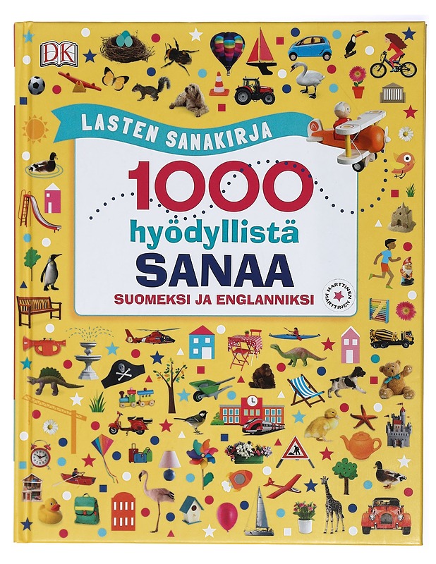 1000 hyödyllistä sanaa suomeksi ja englanniksi - Sirett, Dawn - Lastenkirjat - 10105417573 - 0