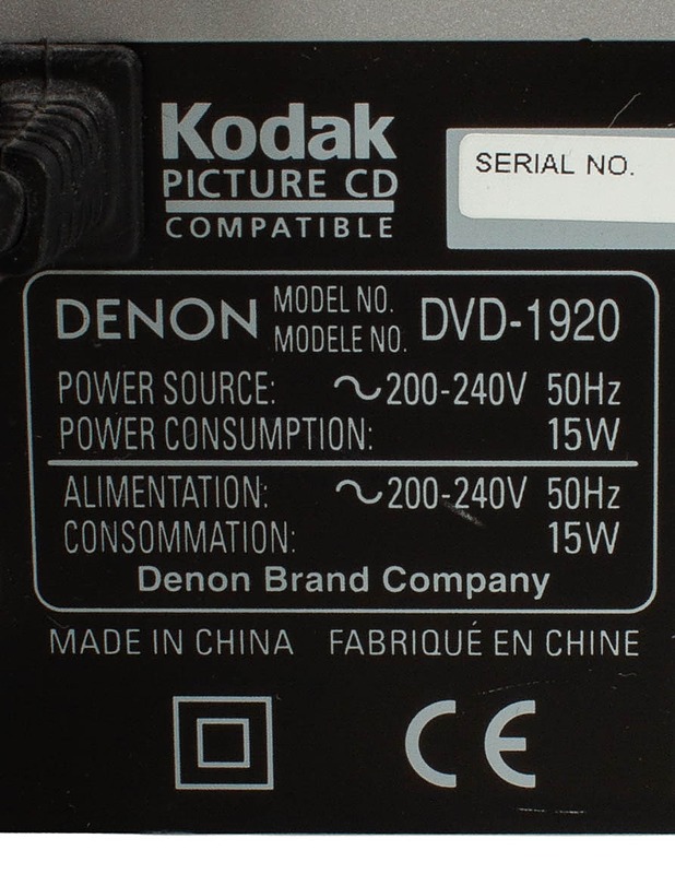 DENON DVD-soitin - Audio - 10105417579 - 2