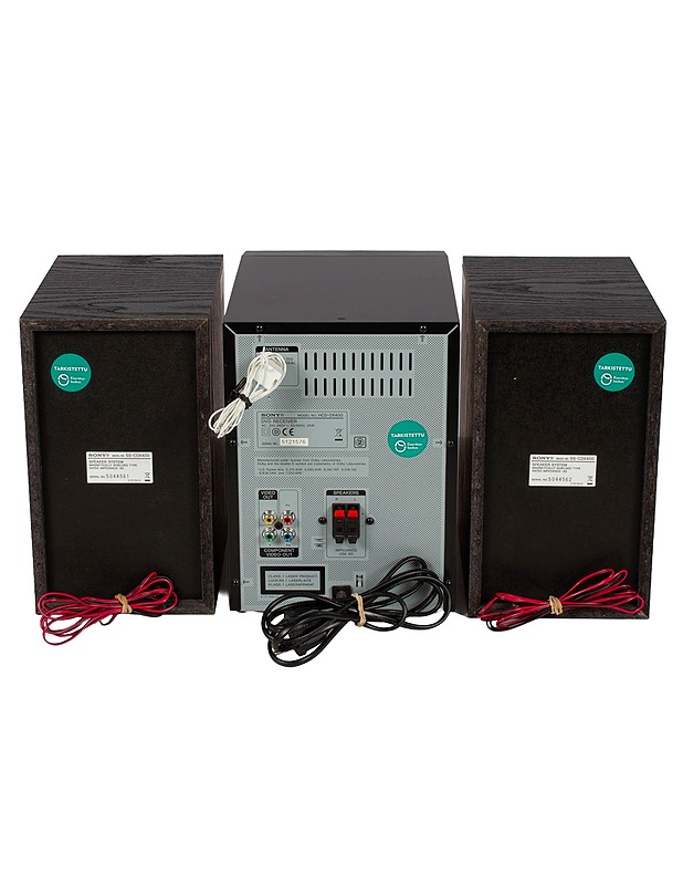 SONY DVD-soitin/äänenvahvistin - Audio - 10105417624 - 1