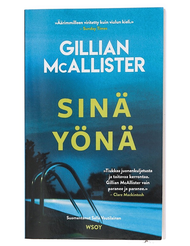 Sinä yönä - McAllister, Gillian - Jännitys ja dekkarit - 10105417639 - 0