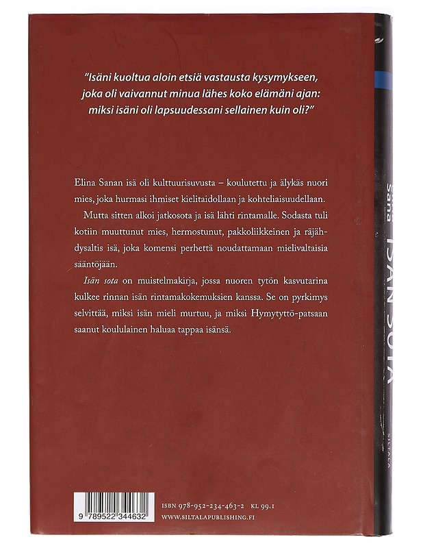 Isän sota - Elina Sana - Elämäkerrat ja muistelmat - 10105417655 - 1