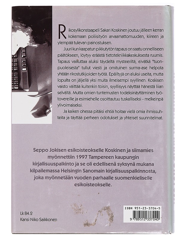 Koskinen ja raadonsyöjä : rikosromaani - Seppo Jokinen - Jännitys ja dekkarit - 10105417657 - 1