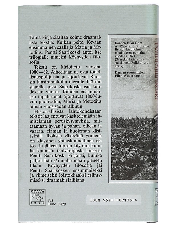 Köyhyyden filosofia - Saarikoski, Pentti - Romaanit ja novellit - 10105417682 - 1