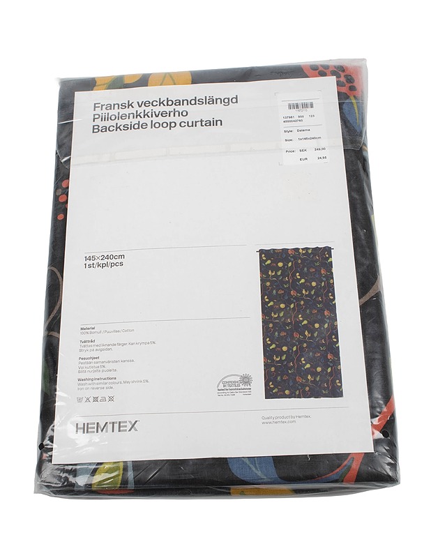 HEMTEX piilolenkkiverho, 145 x 240 cm - Verhot ja kapat - 10105417686 - 1
