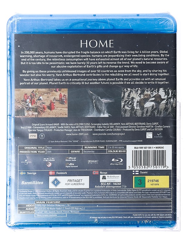 Home - Blu-ray - Blu-ray-levyt - 10105417728 - 1