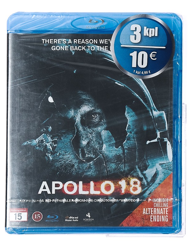 Apollo 18 - Blu-ray - Blu-ray-levyt - 10105417735 - 0