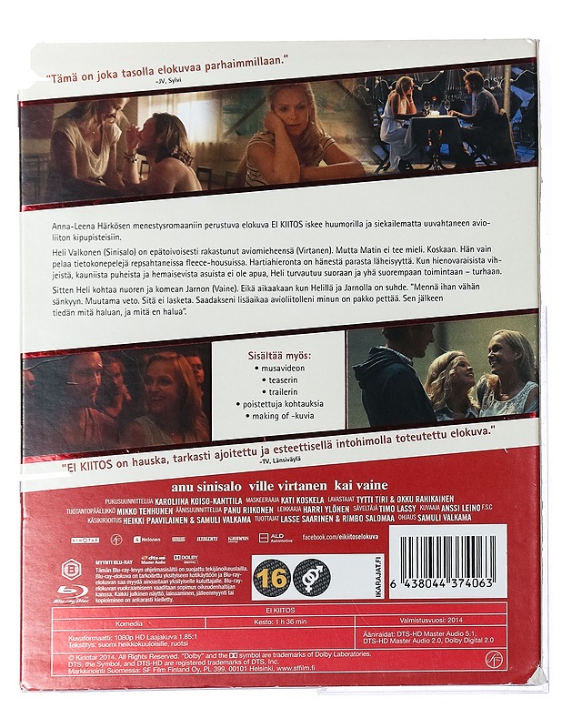Ei kiitos - Blu-ray - Blu-ray-levyt - 10105417745 - 1