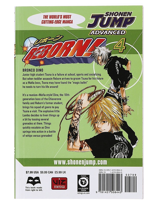 Reborn!:  Shonen Jump Advanced Volume 4 - Akira Amano - Sarjakuvat - 10105417772 - 1