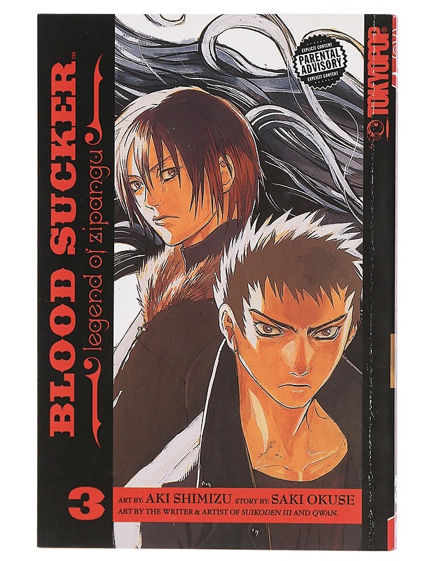 Blood Sucker Vol 3: Legend of Zipangu  -  Saki Okuse - Sarjakuvat - 10105417780 - 0