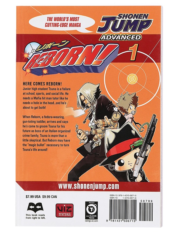 Reborn! : Vol 1 : Shonen Jump Advanced - Akira Amano  - Sarjakuvat - 10105417782 - 1