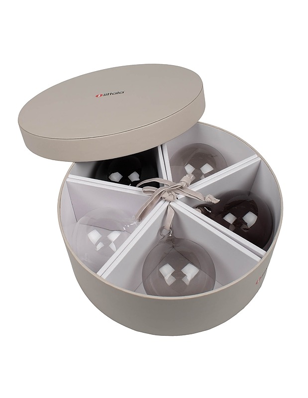 IITTALA Lasipallo koristesetti - Joulutuotteet - 10105417786 - 0