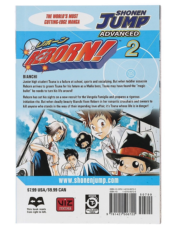 Reborn! : Vol 2 : Shonen Jump Advanced - Akira Amano  - Sarjakuvat - 10105417788 - 1