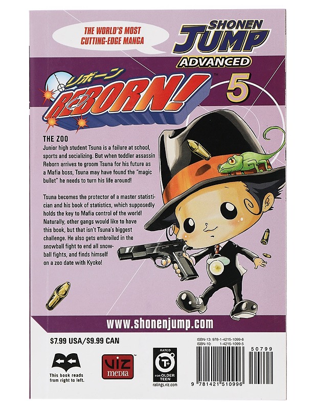 Reborn! : Vol 5 : Shonen Jump Advanced - Akira Amano - Sarjakuvat - 10105417797 - 1