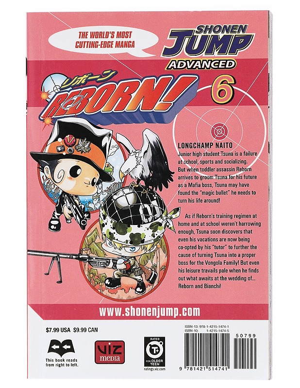 Reborn! : Vol 6 : Shonen Jump Advanced - Akira Amano - Sarjakuvat - 10105417805 - 1