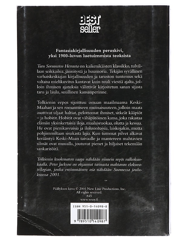 Taru sormusten herrasta - Tolkien, J. R. R. - Fantasia- ja scifi - 10105417840 - 1