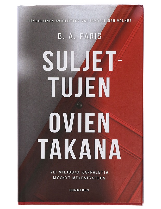 Suljettujen ovien takana - Paris, B. A. - Romaanit ja novellit - 10105417842 - 0